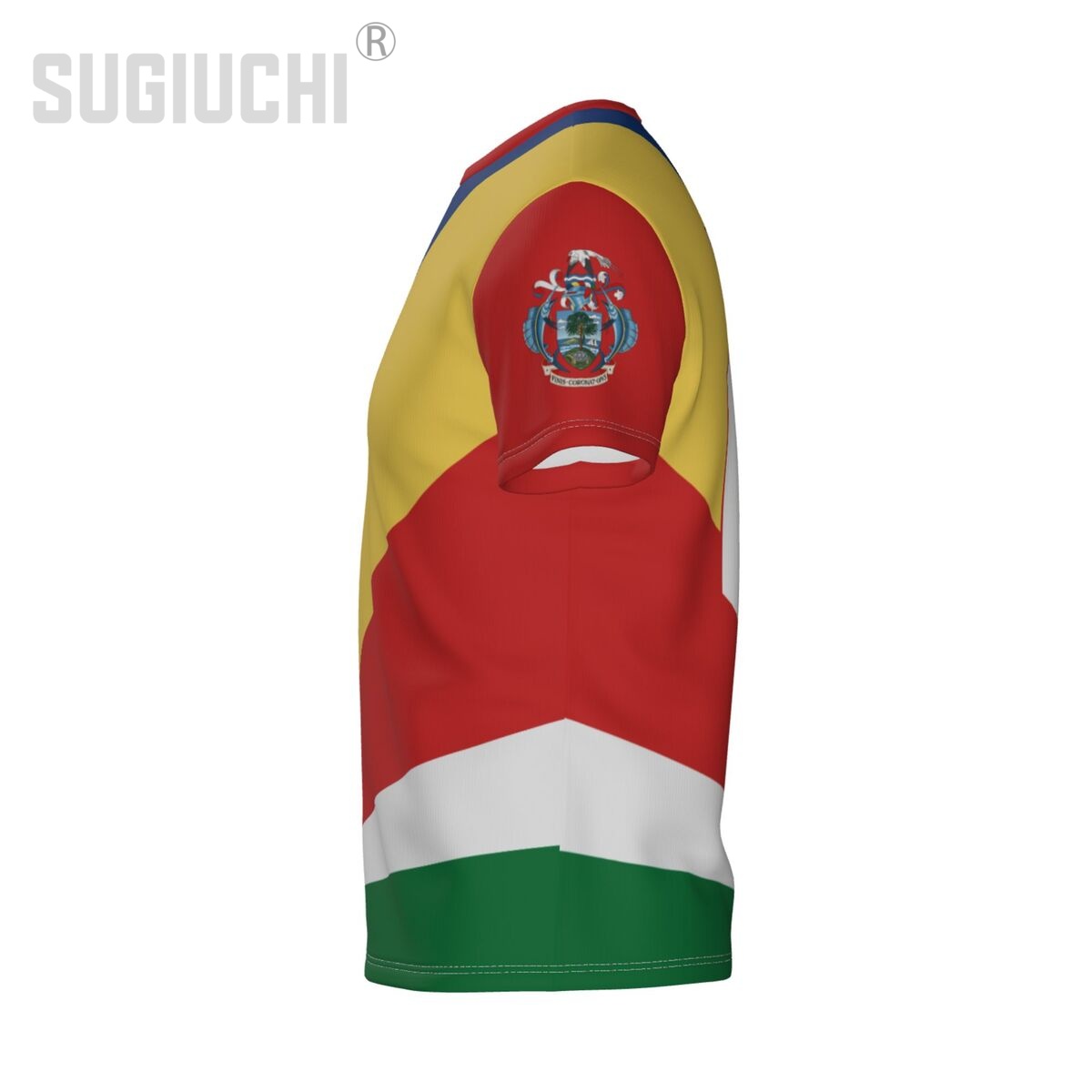 Kaos 3D Lambang Bendera Seyche - 3D Printing Services ulasan dan harga