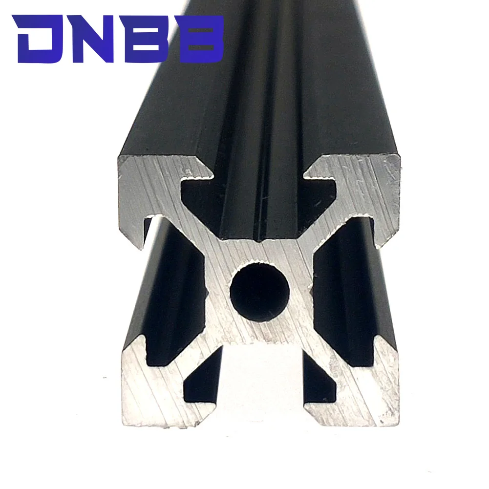 Oksida Hitam 100-800Mm 2020 V  - V Slot Aluminum Extrusion ulasan dan harga