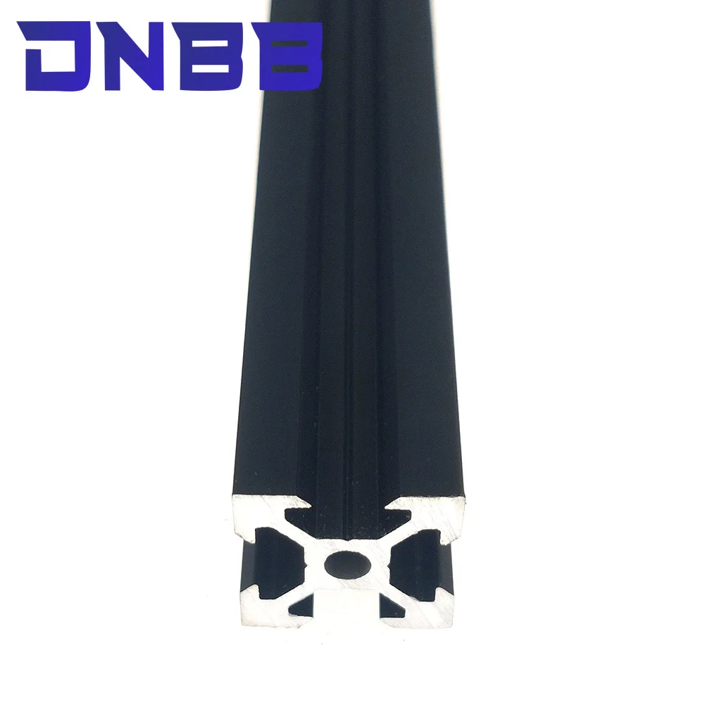 Oksida Hitam 100-800Mm 2020 V  - V Slot Aluminum Extrusion ulasan dan harga