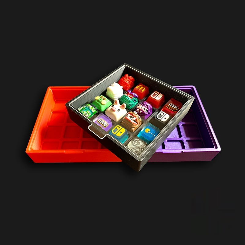 Kotak Penyimpanan Keycap Cetak - 3D Printing Keycaps ulasan dan harga