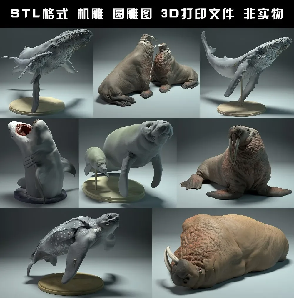 Hewan, beruang kutub, takin, s - 3D Printing File Stl ulasan dan harga