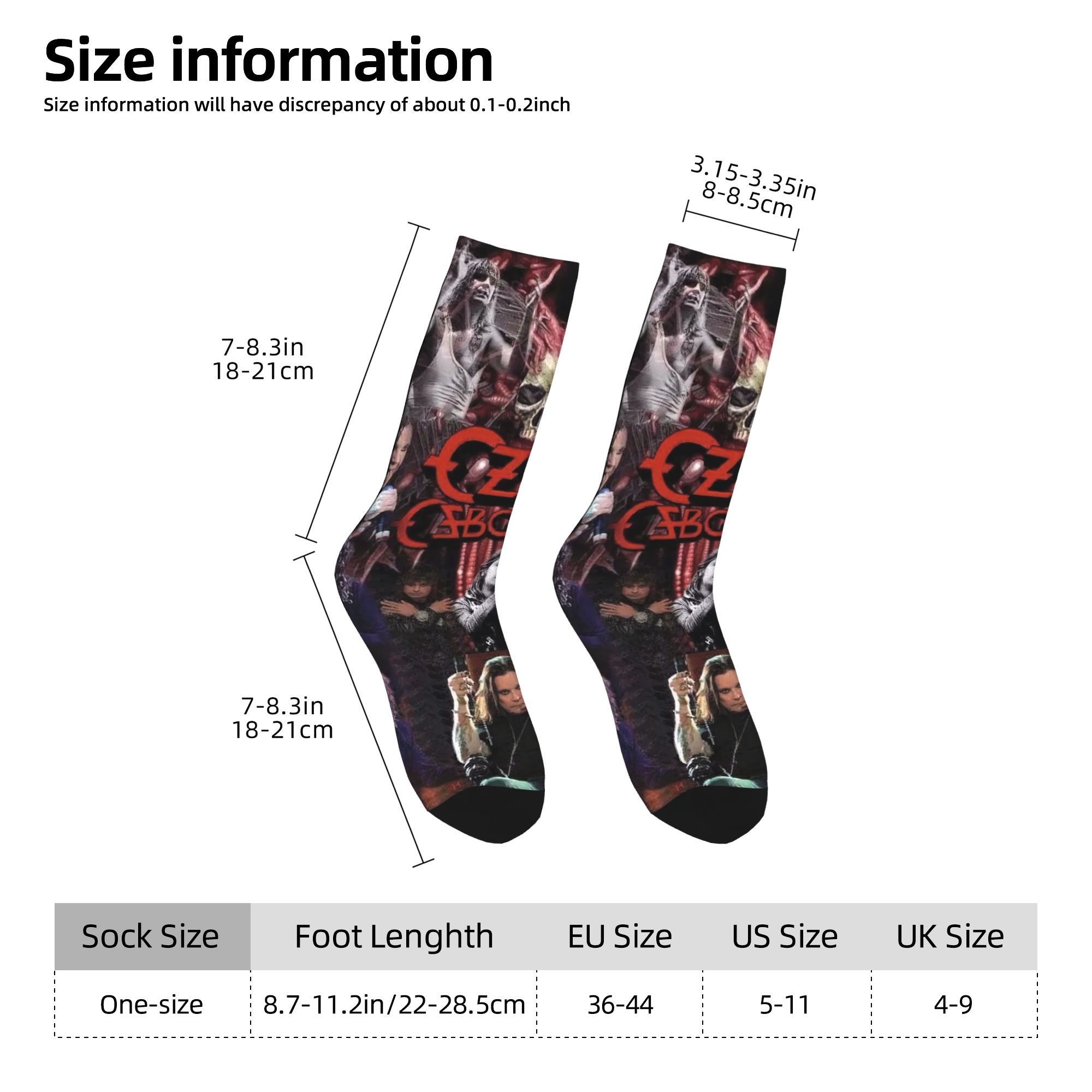 Kaos Kaki Pria Lucu Custom Ozz - 3D Printing Rock ulasan dan harga