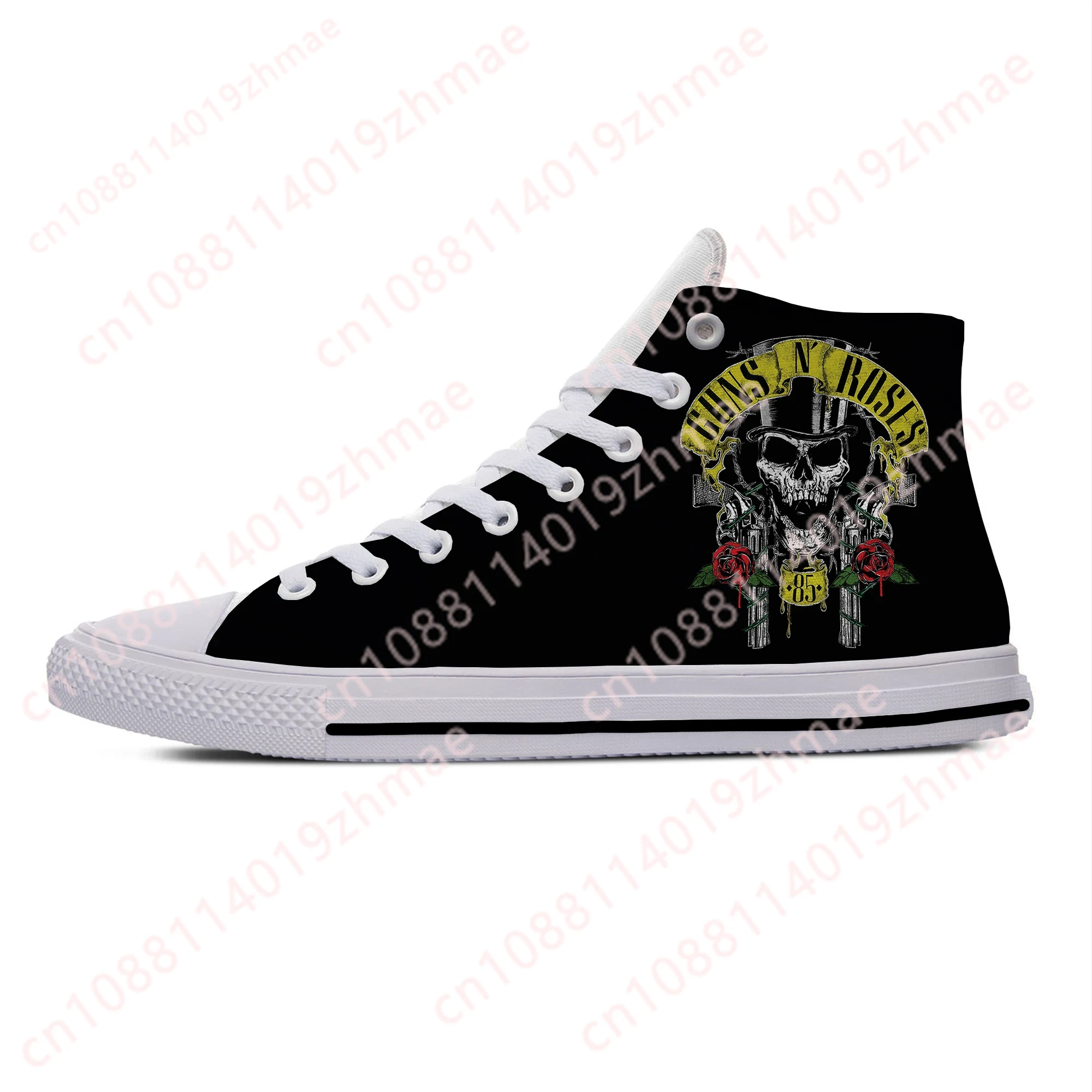 Sepatu Kain Kasual Lucu Bergay - 3D Printing Rock ulasan dan harga