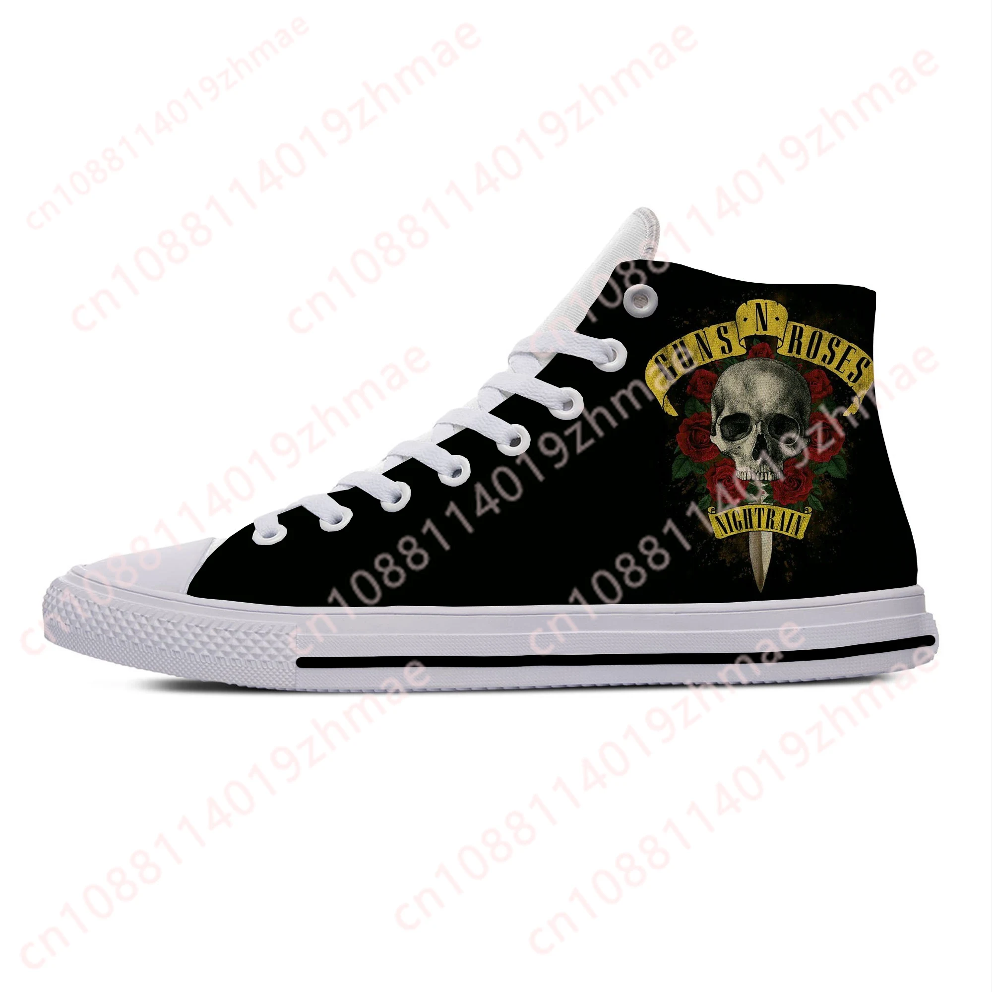 Sepatu Kain Kasual Lucu Bergay - 3D Printing Rock ulasan dan harga