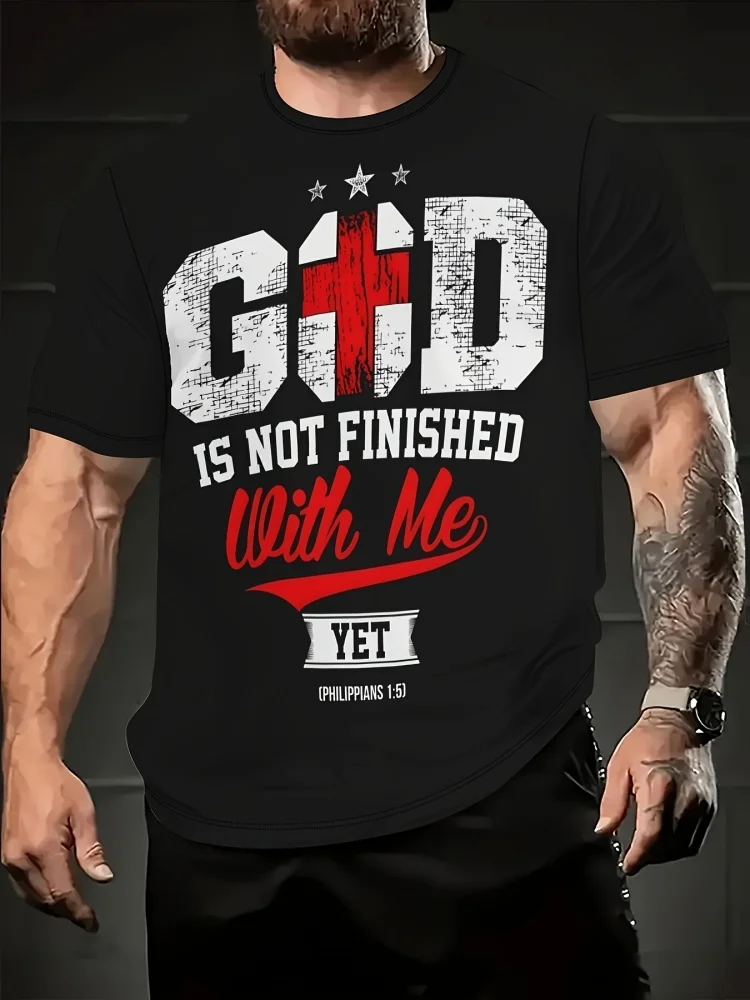 Kaos Pria Fashion dengan Cetak - 3D Printing Verse ulasan dan harga