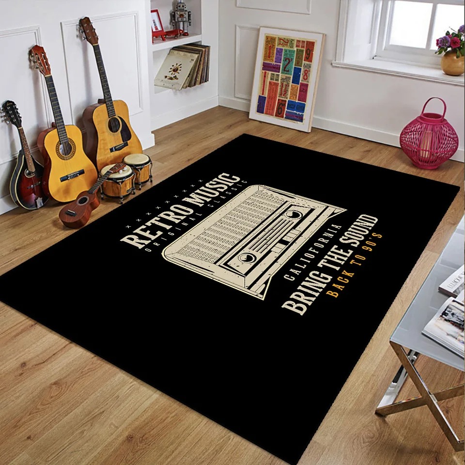 Karpet Musik Retro untuk Dekor - 3D Printing Guitar ulasan dan harga