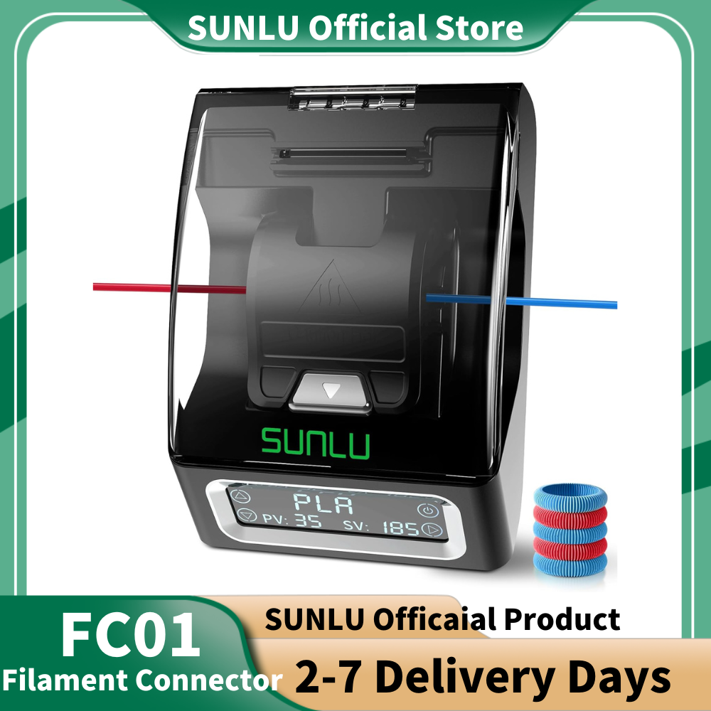 SUNLU FC01 Konektor Filamen Pe - Abs Filament Spool ulasan dan harga