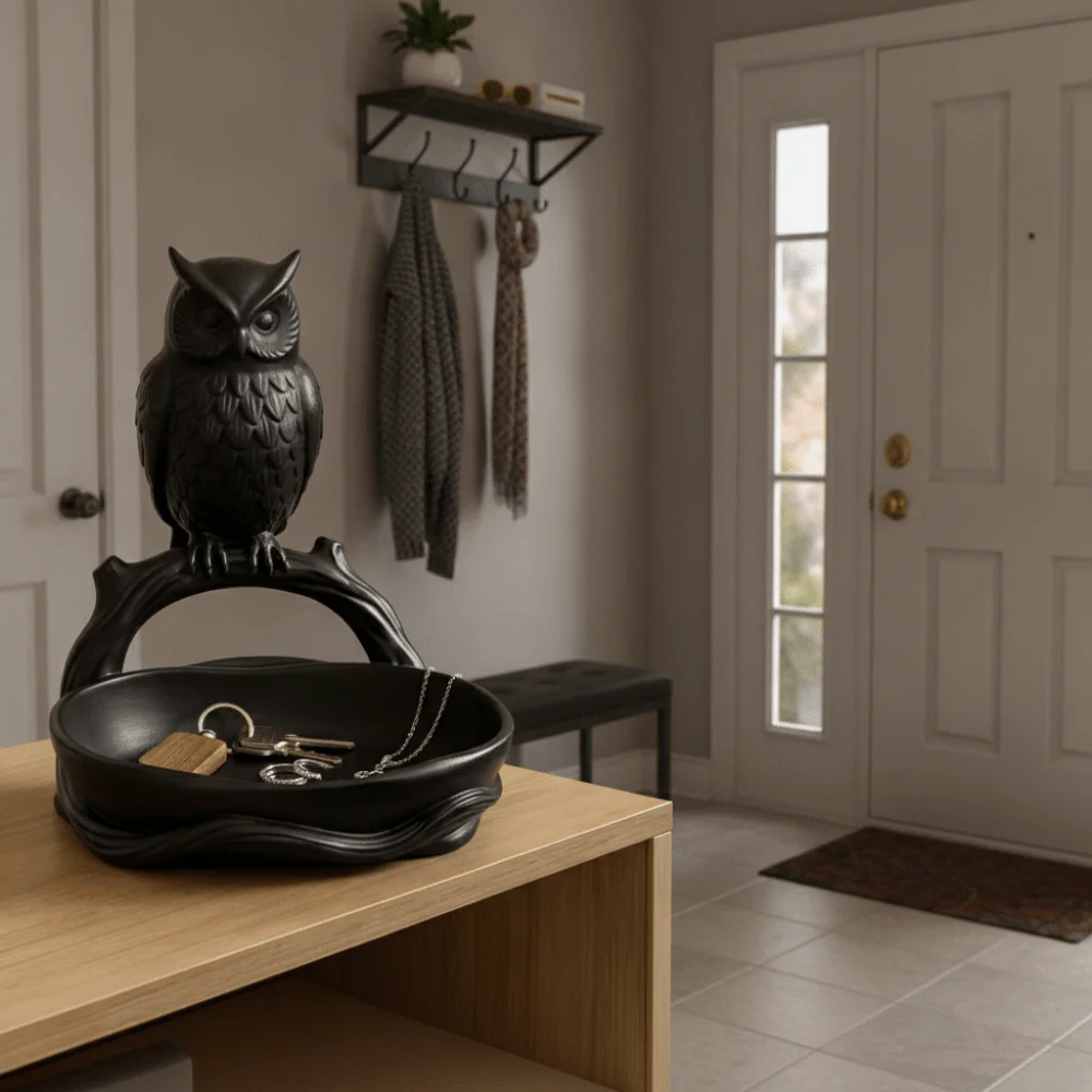 Baki Penyimpanan Burung Hantu  - 3D Printing Jewelry ulasan dan harga