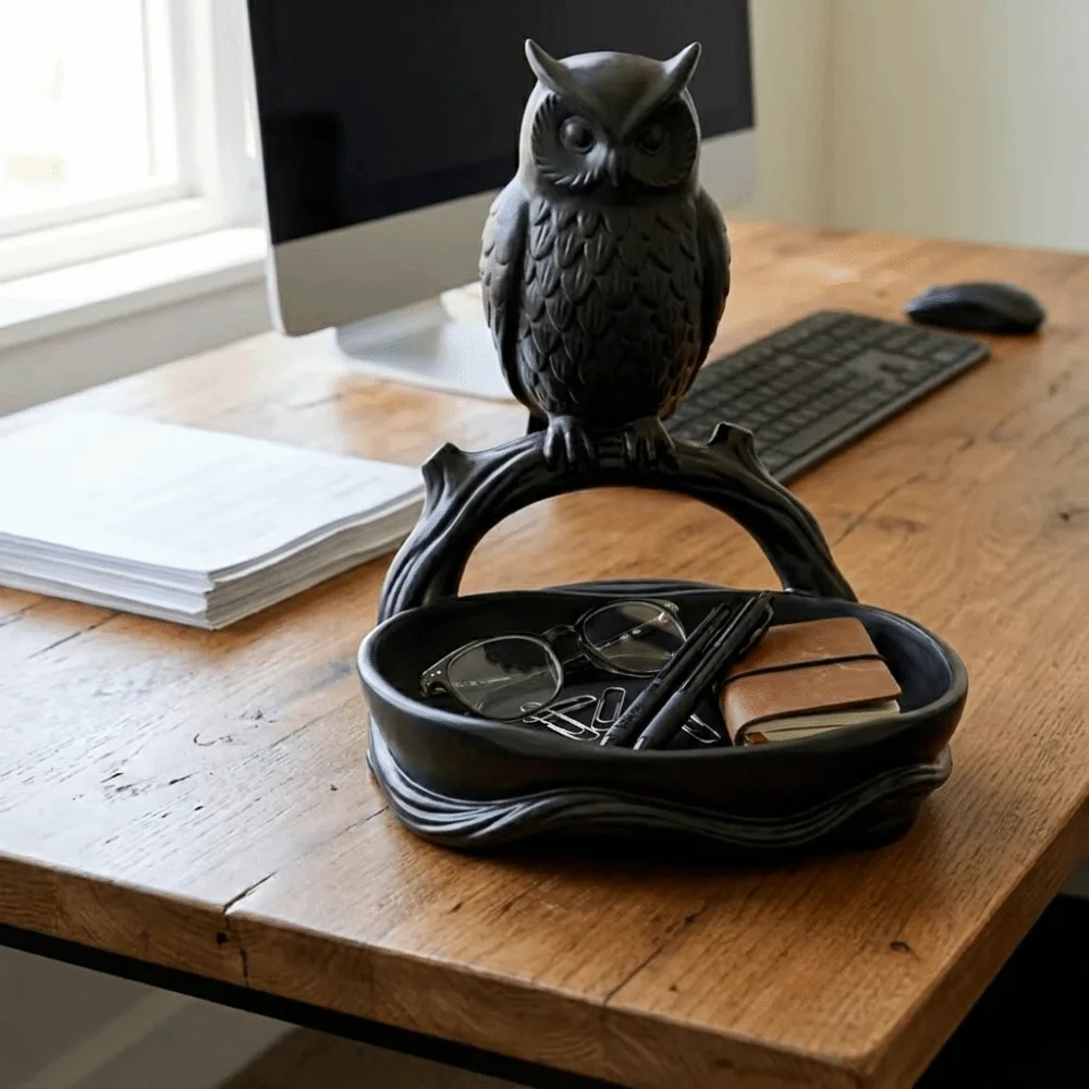 Baki Penyimpanan Burung Hantu  - 3D Printing Jewelry ulasan dan harga
