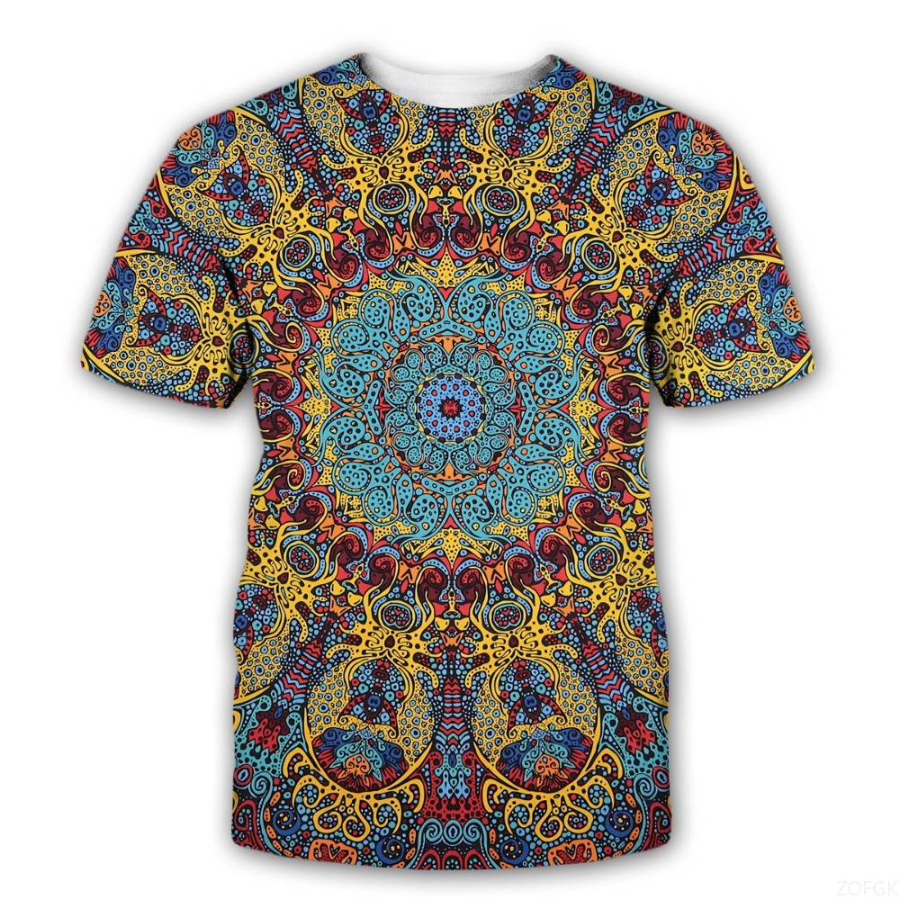 Kaus Gambar Cetak 3D Trippy Si - 3D Printing Services ulasan dan harga