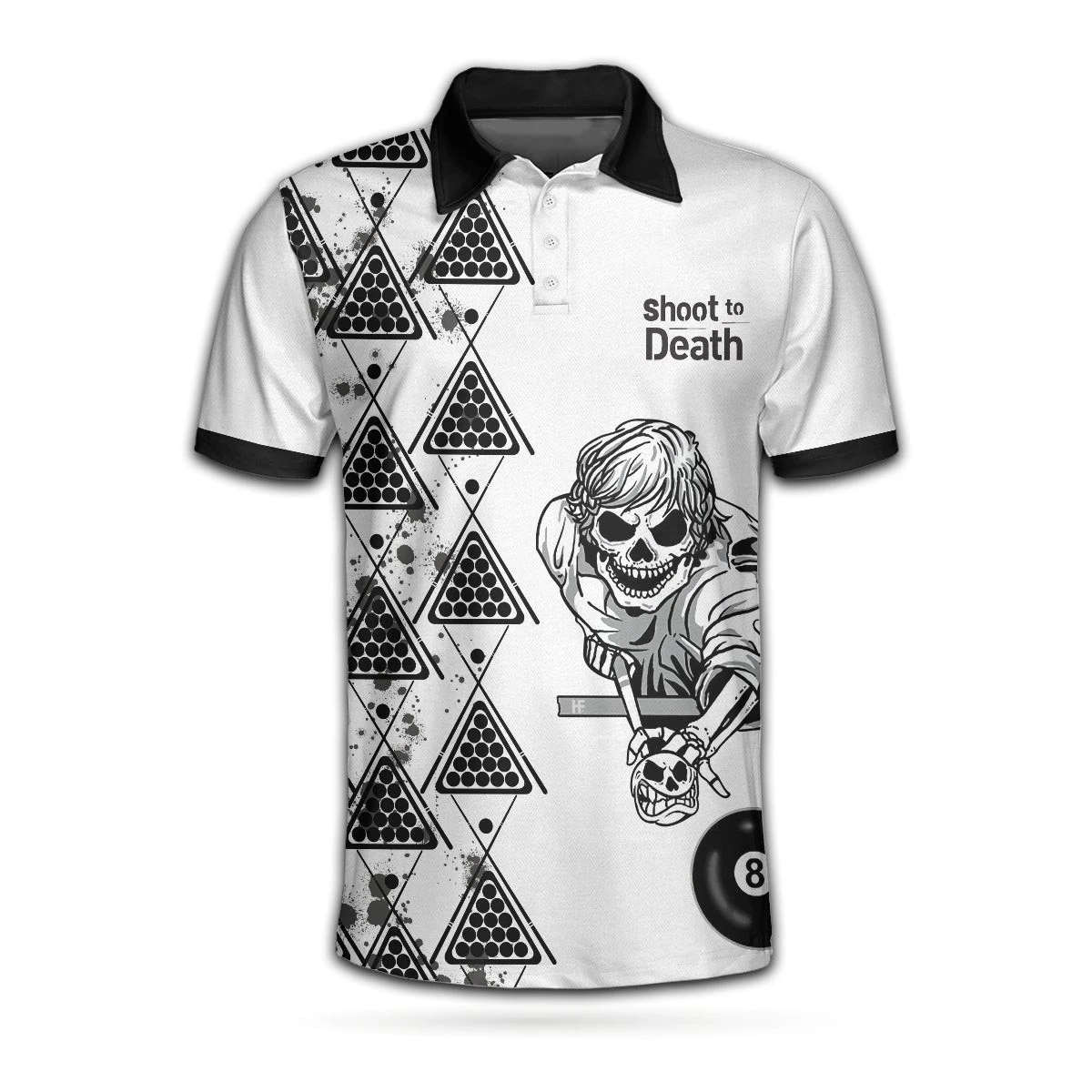 Kaus Polo Biliar Motif 3D Atas - 3D Printing Services ulasan dan harga