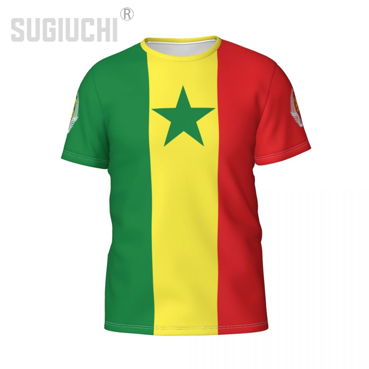 Kaos 3D Lambang Bendera Senega - 3D Printing Services ulasan dan harga