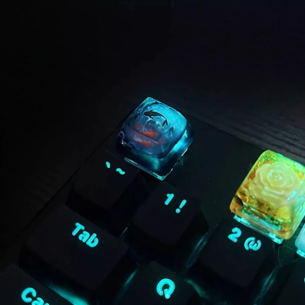 Keycap ikan Koi gaya Cina asli - 3D Printing Keyboard Keys ulasan dan harga