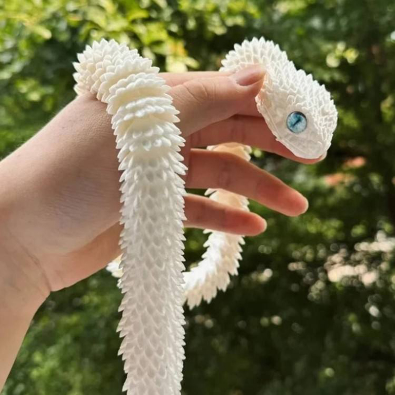 Patung Ular Realistis 3D Print - 3D Printing Model ulasan dan harga