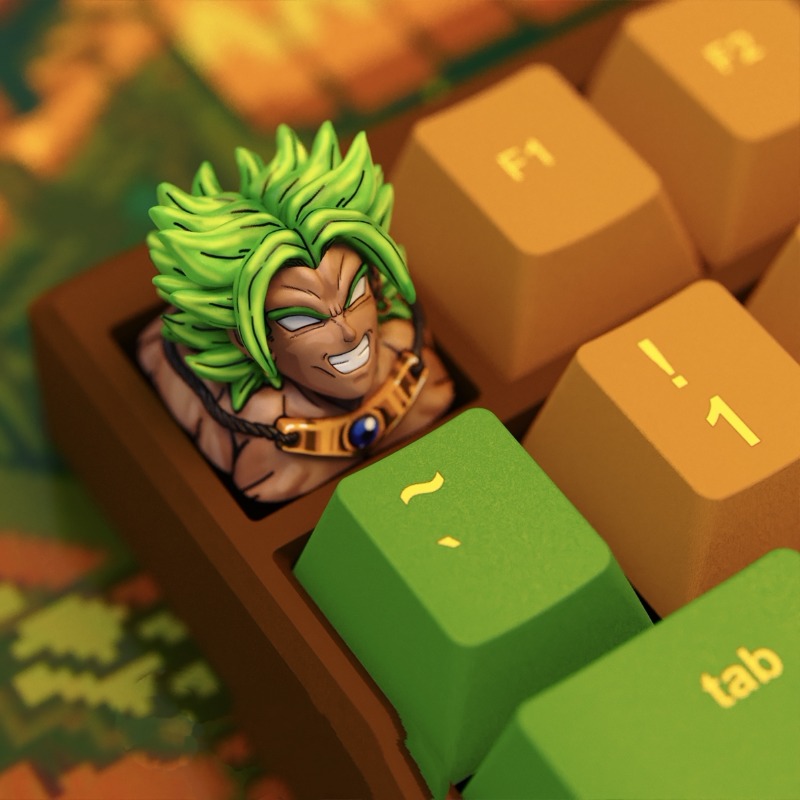Keycaps Anime Bertema Broly un - 3D Printing Keyboard Keys ulasan dan harga
