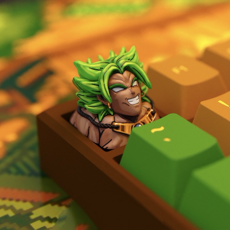 Keycaps Anime Bertema Broly un - 3D Printing Keyboard Keys ulasan dan harga