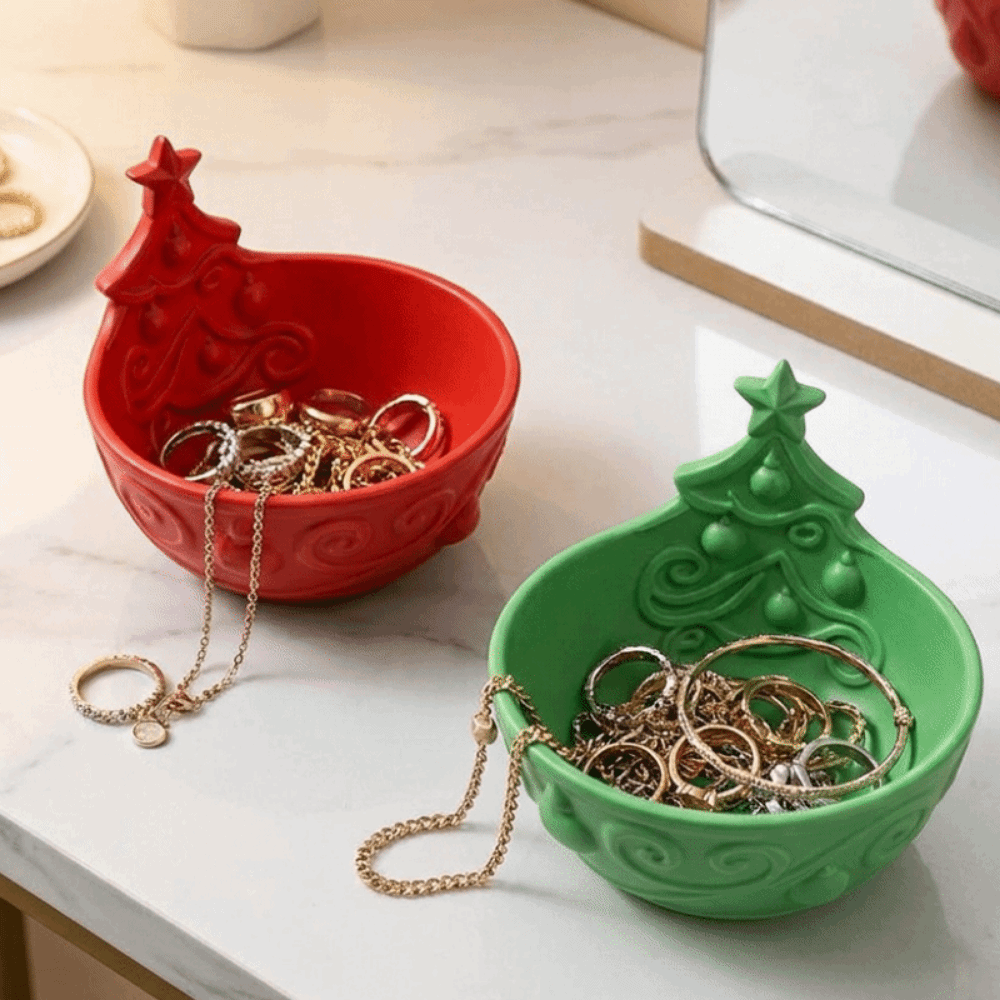 Kotak Penyimpanan Pohon Natal  - 3D Printing Jewelry ulasan dan harga