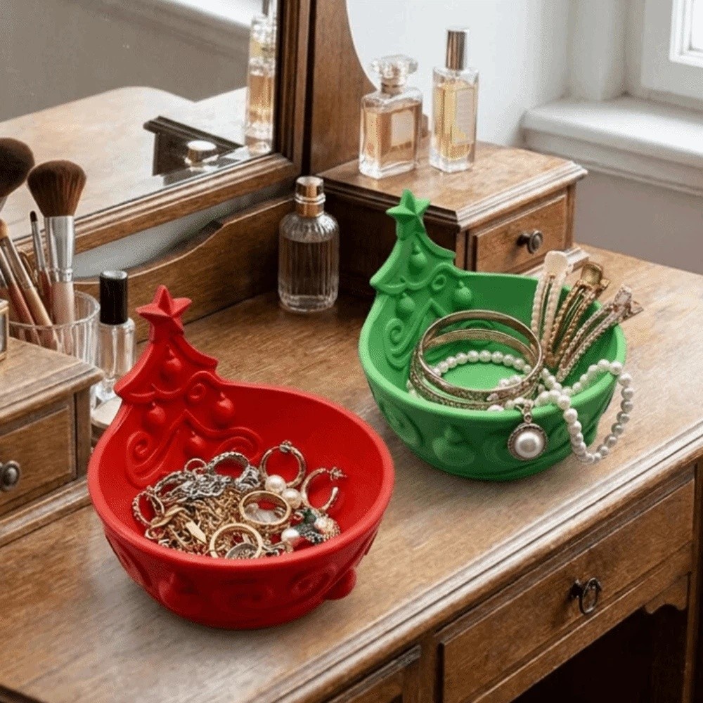 Kotak Penyimpanan Pohon Natal  - 3D Printing Jewelry ulasan dan harga